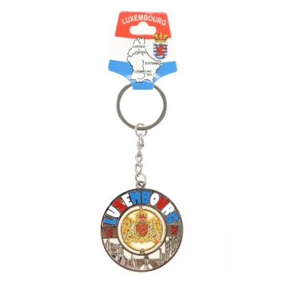 Pendentif porte-clés "Luxembourg" blason