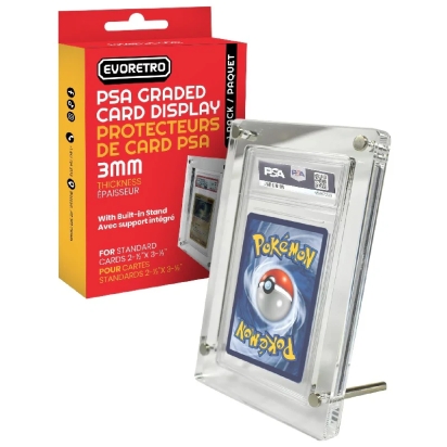 STAND POUR CARTE GRADEE PSA EVORETRO