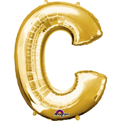 Ballon Foil Minishape Lettre "C" Or A05