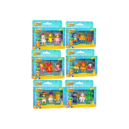 STUMBLE GUYS - FIGURES - 3 PACK WINDOW B