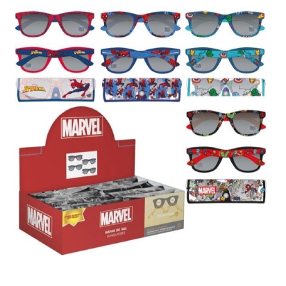 Lunettes de soleil Spiderman en barquett