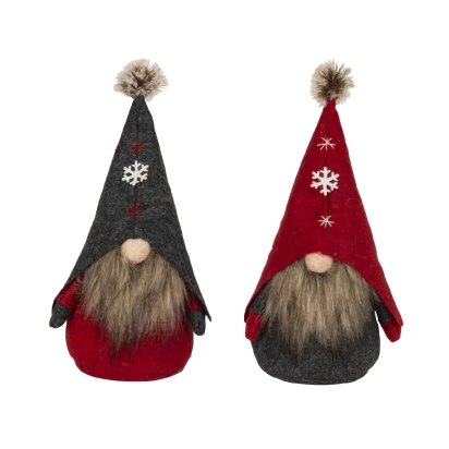 Gnome feutrine debout 28cm
