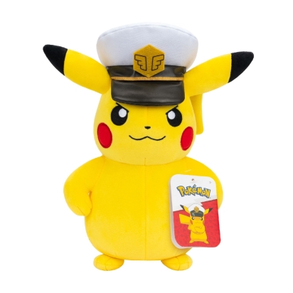 PKM - 20cm Plush - Captain Pikachu