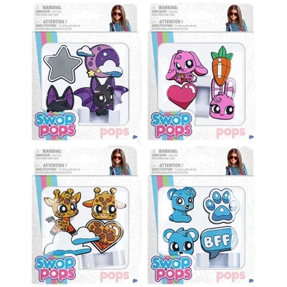 POPS ANIMALS 4assorti en Display de 16