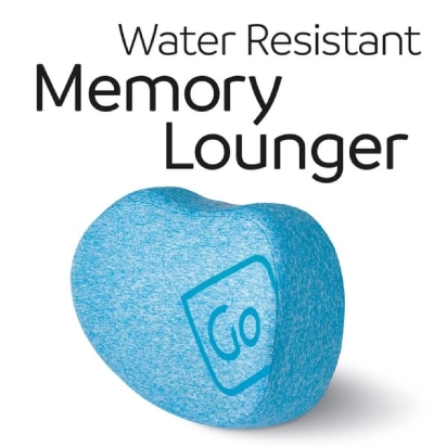 Water Resistant Memory Lounger (Blue)