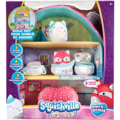 Large Playset Squishville Fifi's Cottage