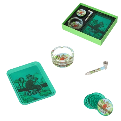 Kit fumeurs Monkey King Vert