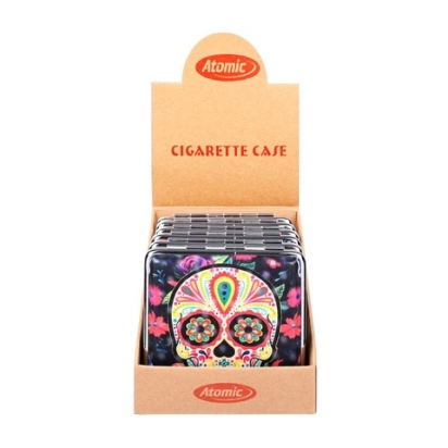 Etui à cigarettes Tête de mort