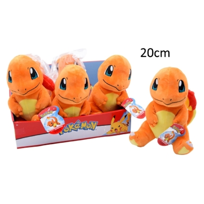Peluche Pokémon Salamèche 20 cm