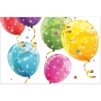 Sparkling Balloons Nappe en plastique 12