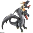 Dragon avec 2 têtes noir