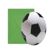 Football 6 Invitations & Enveloppes