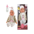 Poupée bébé hiver et biberon