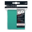 Sleeves 50pcs Turquoise