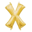 Ballon Foil Minishape Lettre "X" Or A05