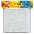Set De 2 Plaques Lettres/Chiffres Hama