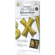 Ballon Foil Minishape Lettre "X" Or A05