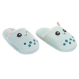 chaussons kawaii bleu