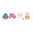 SQMM - Pack de 4 Peluches