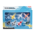 VEHICOOL Set avions -métal 7cm 8pcs