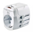 Adaptateur Pour Eu Vers World + 2Xusb