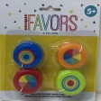 Yo-Yo en plastique, 4 pièces