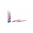 Set 3 fontaines de glace flamme rose