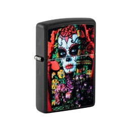Zippo Sugar Skull Woman Design
