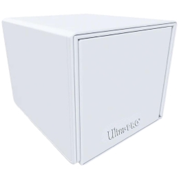 Boîte rangement cartes à collect Blanche