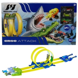TZ TURBO CITY CROC ATTACK TRACK SET WITH