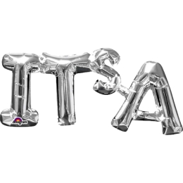 Ballon Foil Supershape Phrase "It'S A" A