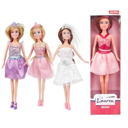 LAUREN Poupée adolescente av diadème en