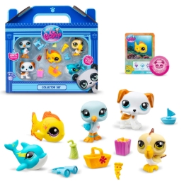 LPS Pack de 5 Pets - Plage