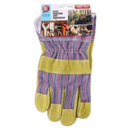 Gants Travail  Allride Jaune Cuir