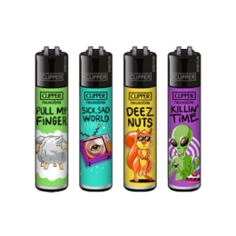 Briquets (E=48) CLIPPER Mix slogan 4