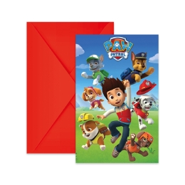 Paw Patrol Ready For Action Invitations